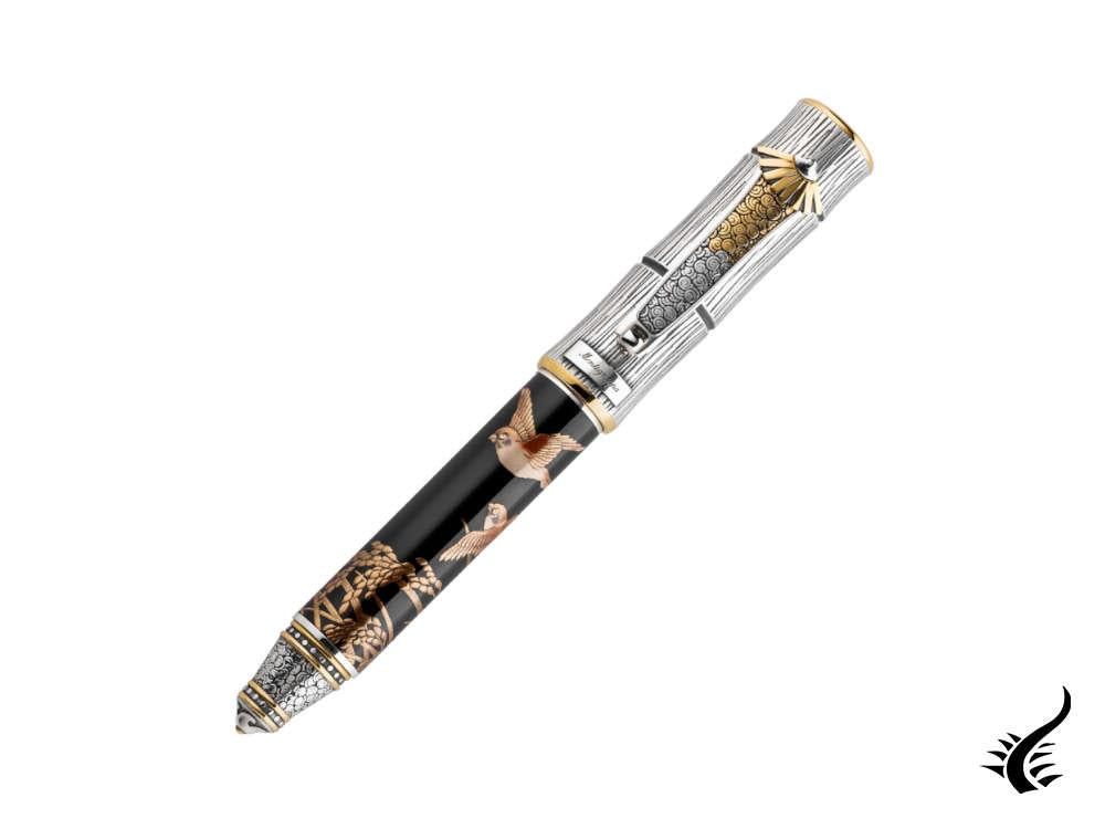 Montegrappa Kitcho Sparrow Fountain Pen, Limited Edition, ISKIN-05