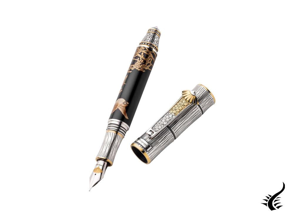 Montegrappa Kitcho Sparrow Fountain Pen, Limited Edition, ISKIN-05