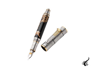 Montegrappa Kitcho Sparrow Fountain Pen, Limited Edition, ISKIN-05