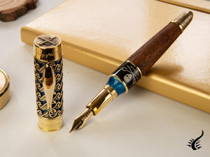 Stylo plume Montegrappa LE Sea Shepherd Victory of the Whale, ISVWL-BE