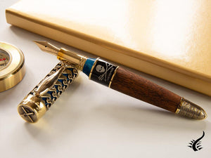 Stylo plume Montegrappa LE Sea Shepherd Victory of the Whale, ISVWL-BE