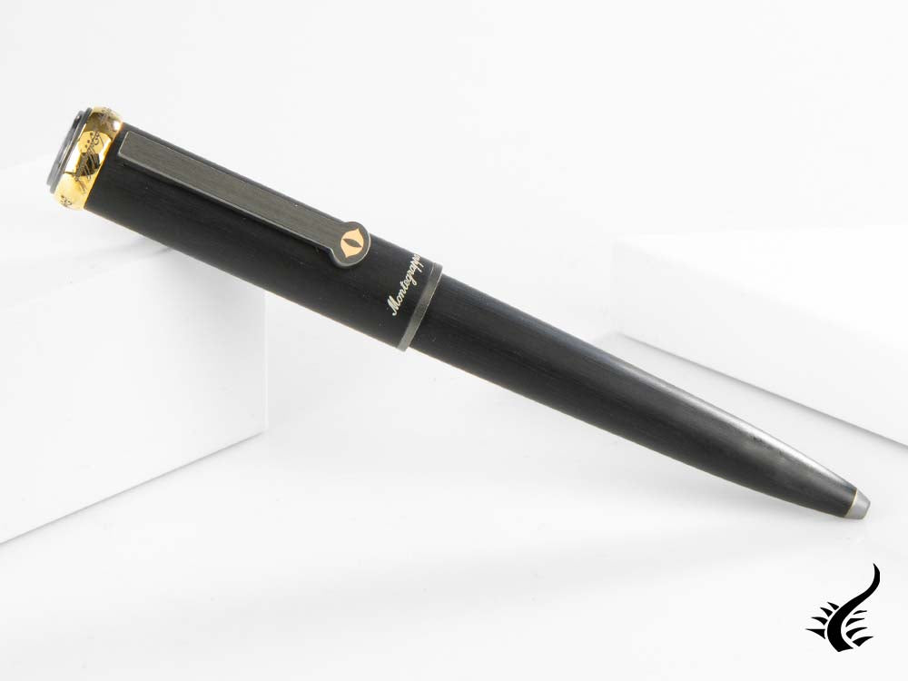 Stylo à bille Montegrappa Seigneur des Anneaux Œil de Sauron, Noir, ISLORBES