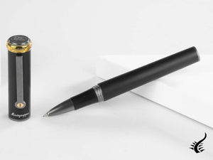 Stylo roller Montegrappa Le Seigneur des Anneaux Œil de Sauron, Noir, ISLORRES