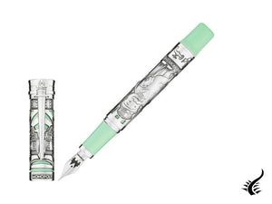 Stylo plume Montegrappa Monopoly 85th LE, résine, vert, ISMXL-SE