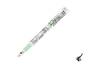 Montegrappa Monopoly 85th LE Fountain Pen, Resin, Green, ISMXL-SE