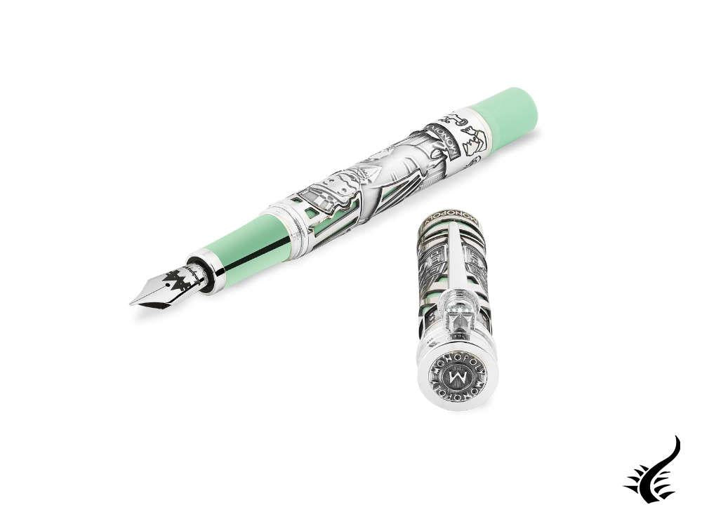 Montegrappa Monopoly 85th LE Fountain Pen, Resin, Green, ISMXL-SE