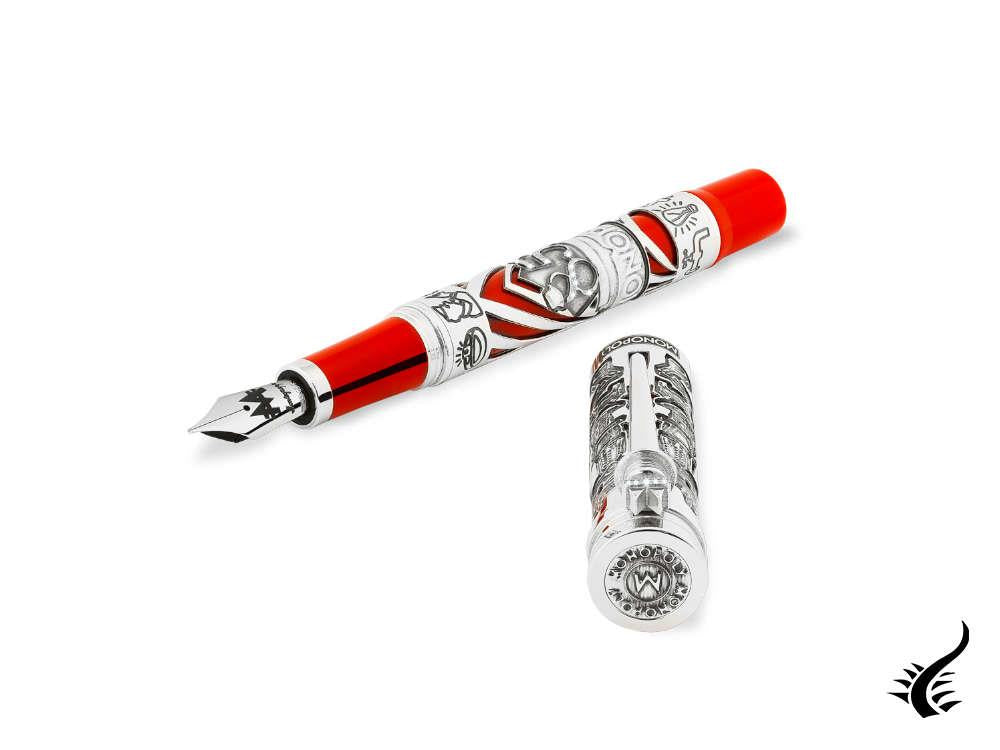 Montegrappa Monopoly 85th LE Fountain Pen, Resin, Red, ISMXA-SE