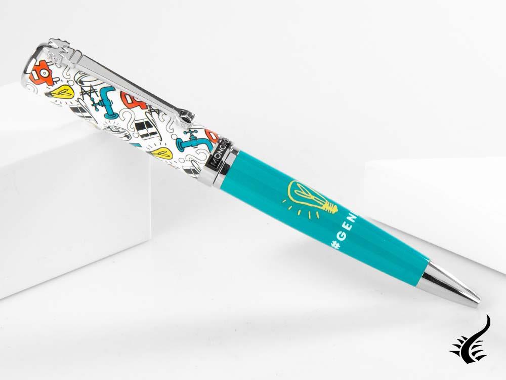 Montegrappa Monopoly Players Collection Genius Ballpoint pen, Brass, ISMXOBNS