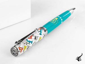 Stylo à bille Genius de la collection Monopoly Players de Montegrappa, laiton, ISMXOBNS