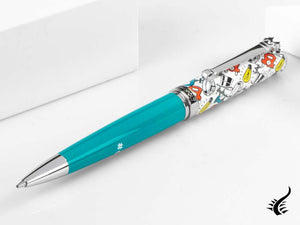 Stylo à bille Genius de la collection Monopoly Players de Montegrappa, laiton, ISMXOBNS