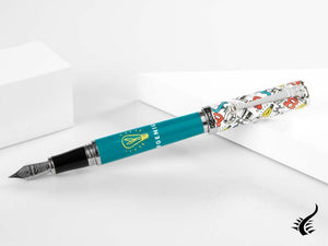 Montegrappa Monopoly Players Collection Genius Fountain Pen, ISMXO-NS