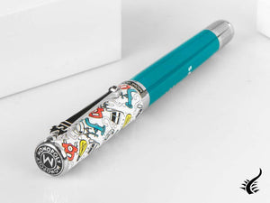 Montegrappa Monopoly Players Collection Genius Fountain Pen, ISMXO-NS