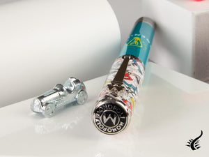 Stylo roller Genius de la collection Monopoly Players de Montegrappa, laiton, ISMXORNS