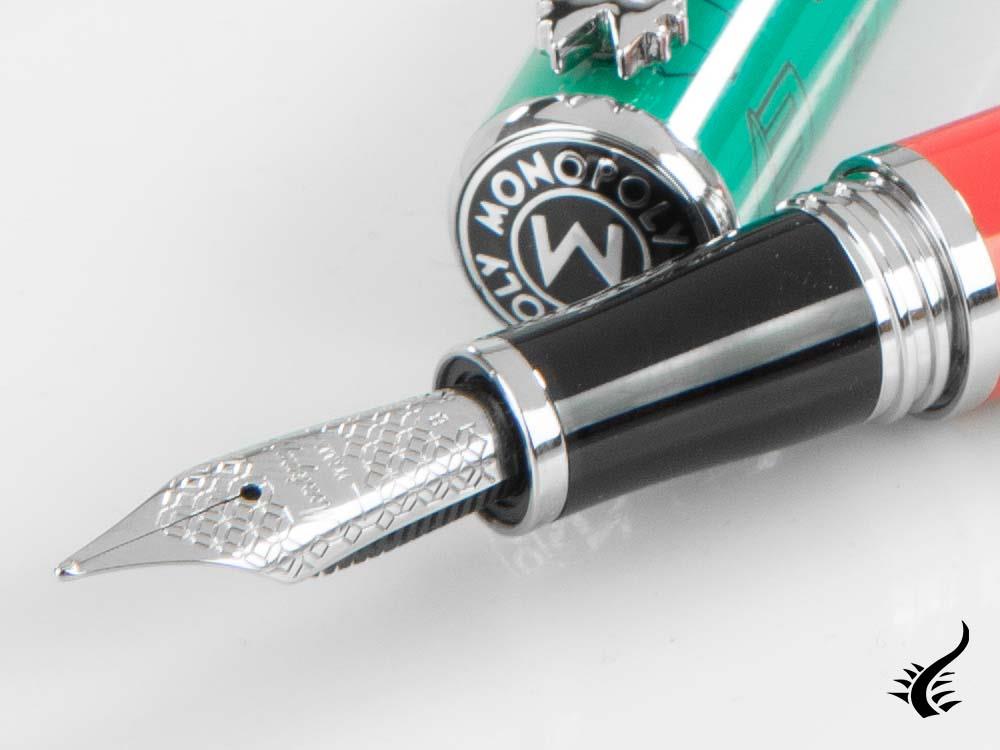 Montegrappa Monopoly Players Collection Landlord Fountain Pen, ISMXO-EE