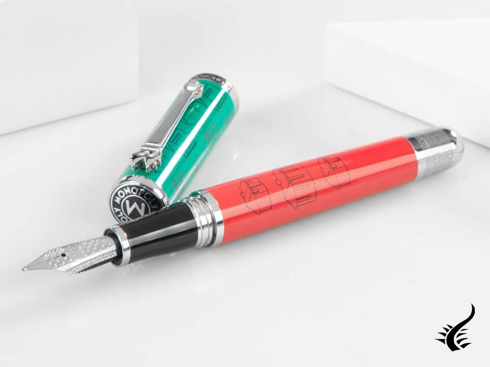 Montegrappa Monopoly Players Collection Landlord Fountain Pen, ISMXO-EE