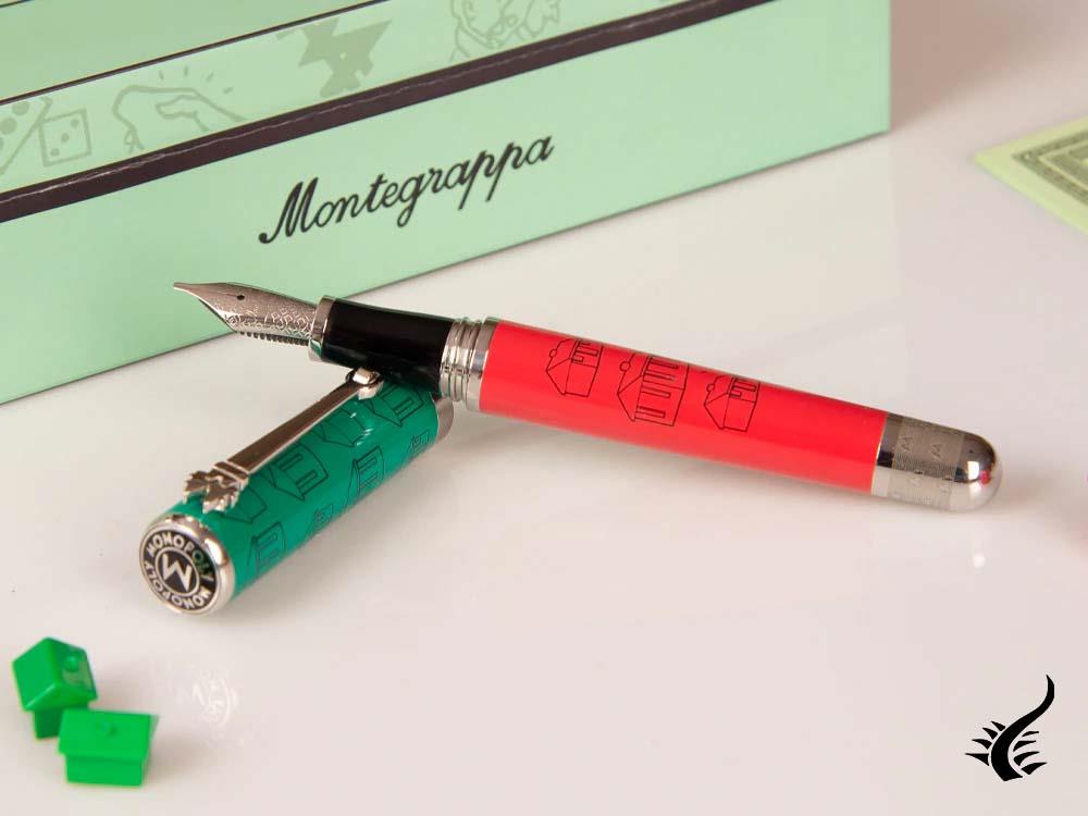 Montegrappa Monopoly Players Collection Landlord Fountain Pen, ISMXO-EE