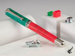 Stylo roller Montegrappa Monopoly Players Collection Landlord, laiton, ISMXOREE