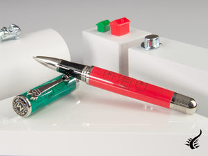 Stylo roller Montegrappa Monopoly Players Collection Landlord, laiton, ISMXOREE