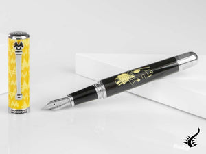 Montegrappa Monopoly Players Collection Tycoon Fountain Pen, ISMXO-MM