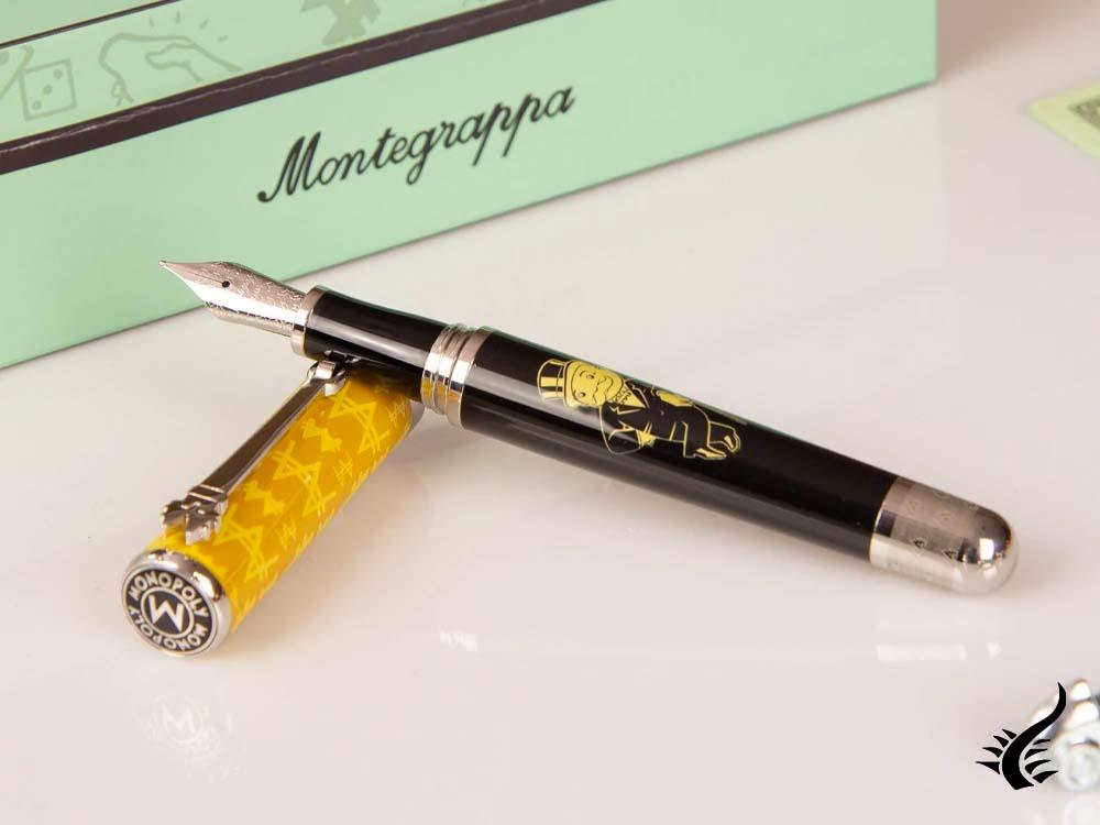 Montegrappa Monopoly Players Collection Tycoon Fountain Pen, ISMXO-MM