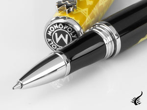 Stylo roller Montegrappa Monopoly Players Collection Tycoon, laiton, ISMXORMM