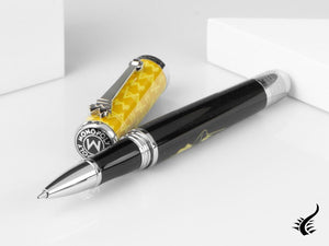 Stylo roller Montegrappa Monopoly Players Collection Tycoon, laiton, ISMXORMM