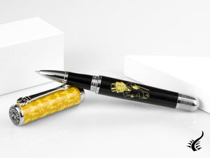 Stylo roller Montegrappa Monopoly Players Collection Tycoon, laiton, ISMXORMM