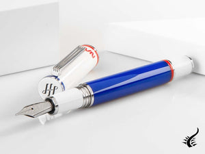 Stylo plume Montegrappa NASA Atlantis, résine, bleu, ISN1R-BP