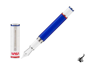 Stylo plume Montegrappa NASA Atlantis, résine, bleu, ISN1R-BP