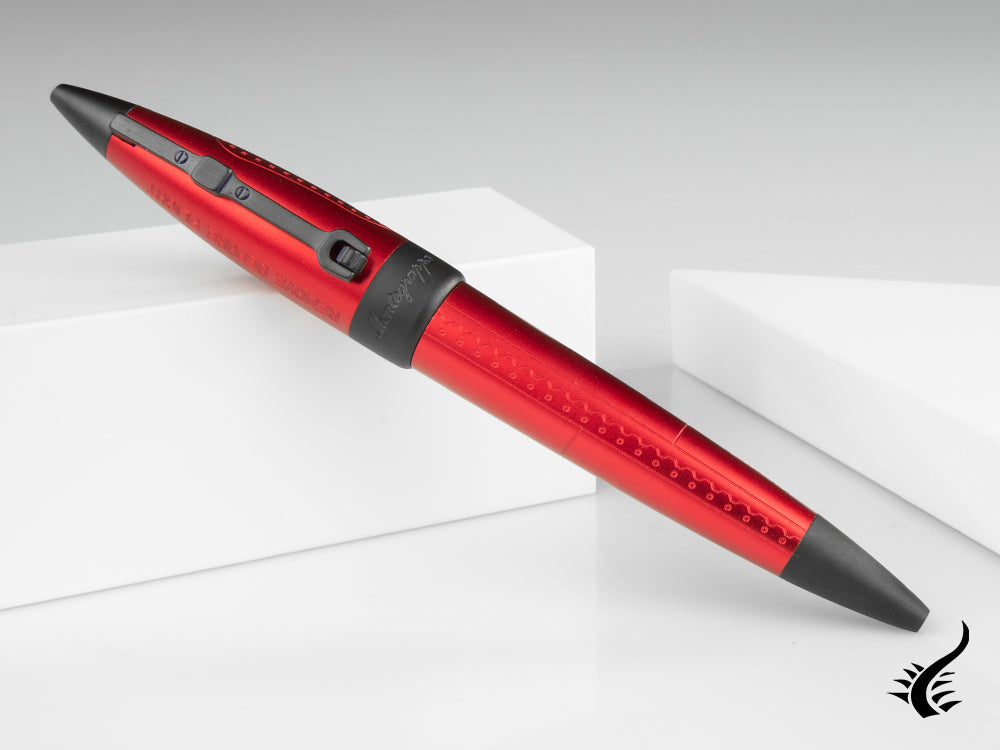 Montegrappa Professional Aviator Red Baron Ballpoint pen, Aluminum, ISAORBUR