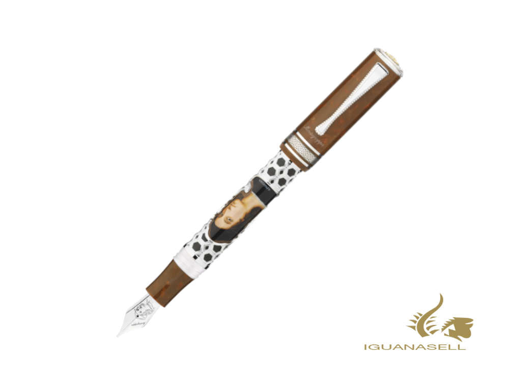 Montegrappa Raffaello 500 Self-Portrait Fountain Pen, Limit Ed, ISRAN-S1