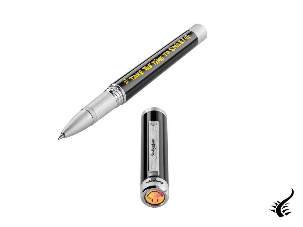 Stylo roller Montegrappa Smiley 50e anniversaire, édition limitée, ISZESRIC