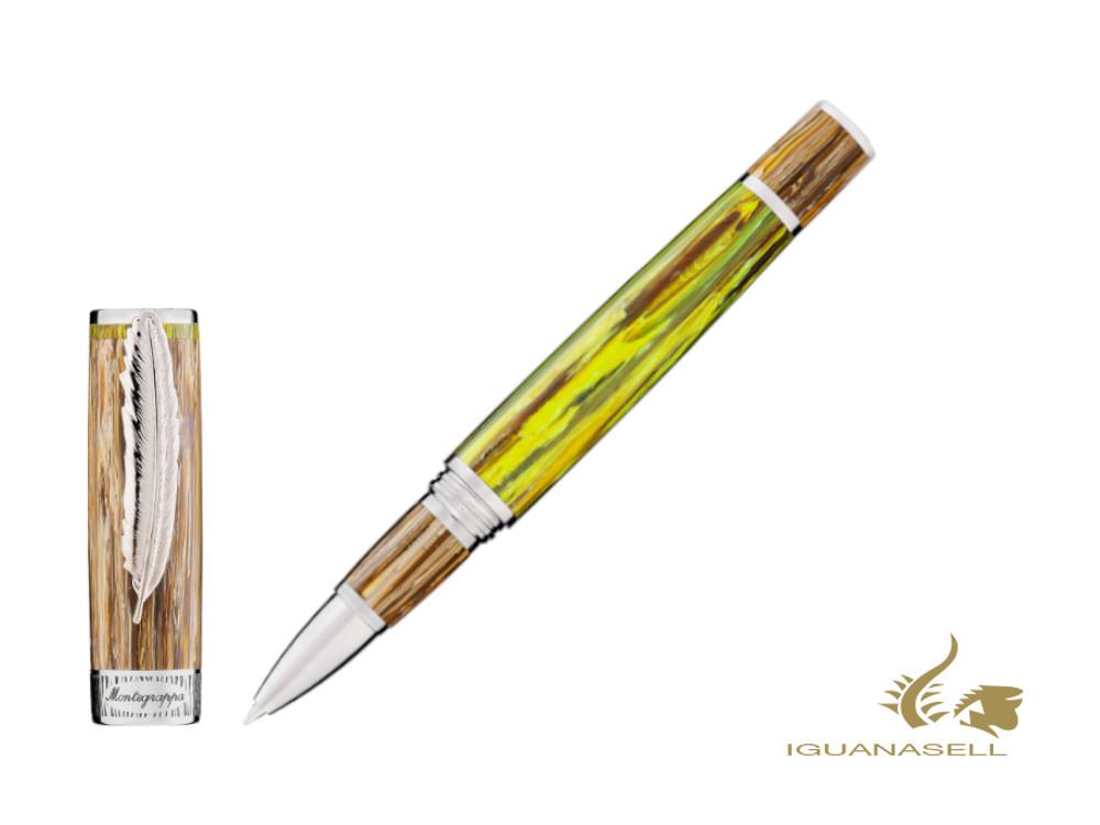 Stylo roller Montegrappa Wild Baobab, édition limitée, ISWDRRBA