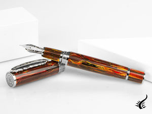 Montegrappa Wild Savannah Sunset Fountain Pen, Limited Edition, ISWDR-SA