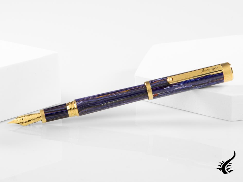 Montegrappa Zero Cityscape LE Fountain Pen, Resin, ISZET-BY04