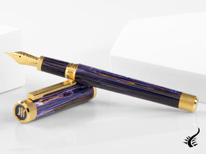 Stylo plume Montegrappa Zero Cityscape LE, résine, ISZET-BY04