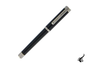 Montegrappa Zero Fountain Pen, Black Resin, Ultra Black, ISZEI-IC