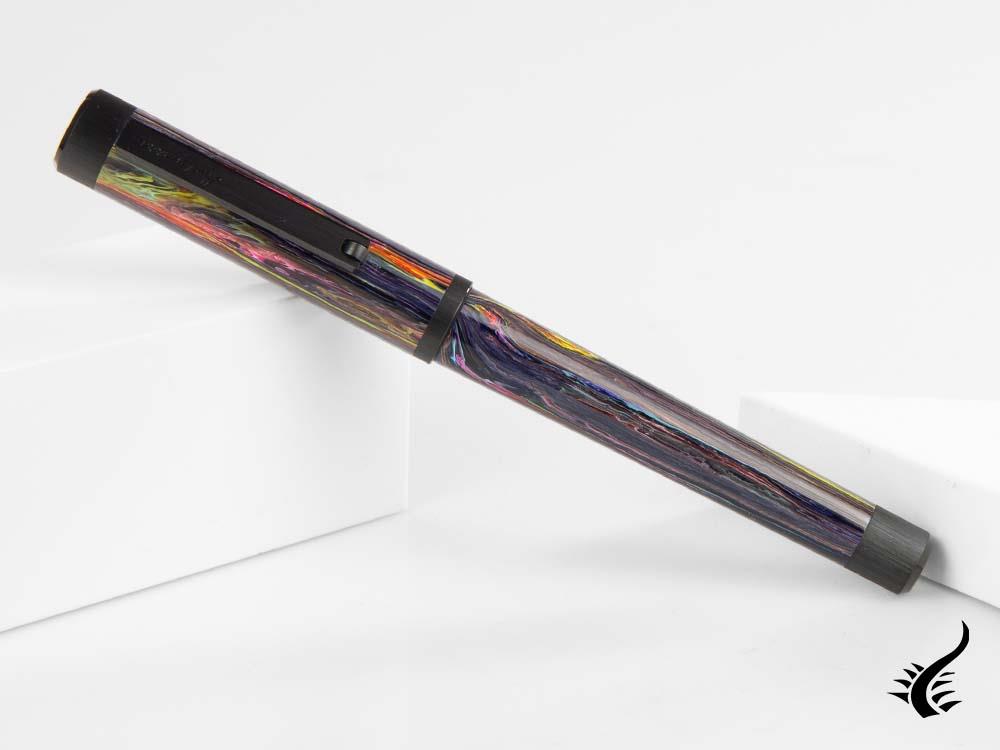 Stylo plume Montegrappa Zero Zodiac Aquarius, or 14 carats, ISZEZ-4C-V1