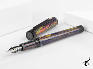 Stylo plume Montegrappa Zero Zodiac Aquarius, or 14 carats, ISZEZ-4C-V1