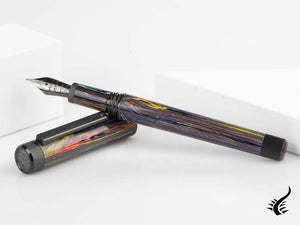 Stylo plume Montegrappa Zero Zodiac Aquarius, or 14 carats, ISZEZ-4C-V1