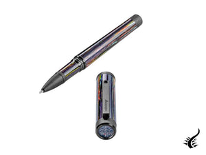 Montegrappa Zero Zodiac Aquarius Rollerball pen, Montegrappite, ISZEZRIC-V1