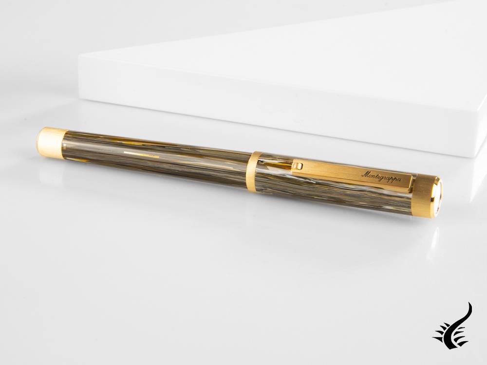 Montegrappa Zero Zodiac Capricorn Fountain Pen, 14K, LE ISZEZ-4Y-M3