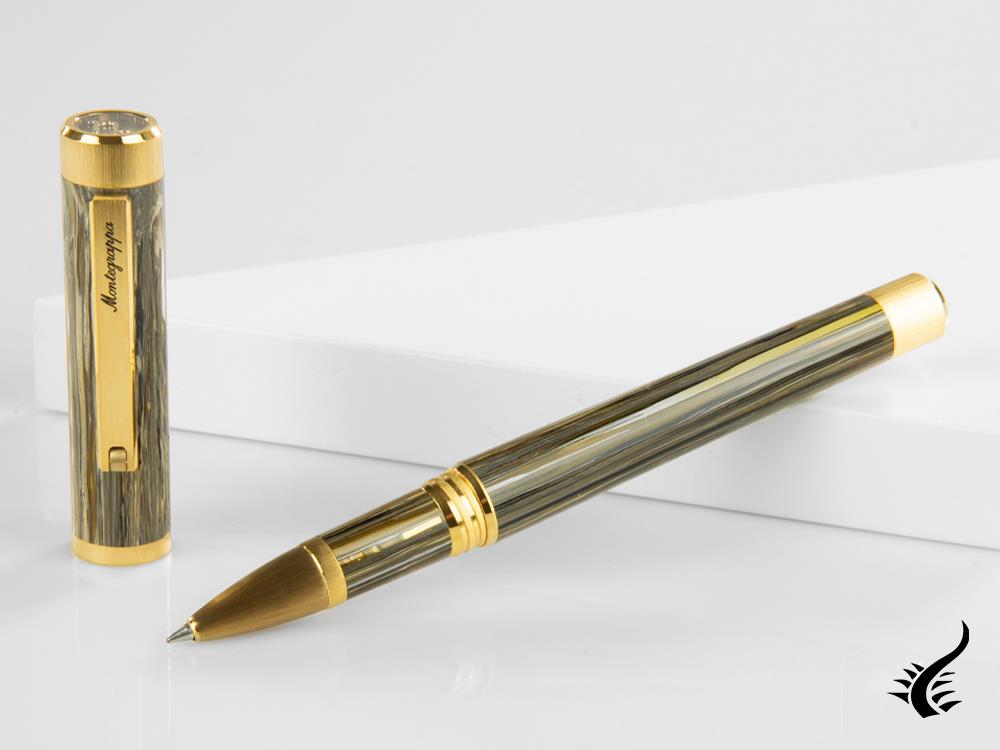 Stylo roller Montegrappa Zero Zodiac Capricorne, Montegrappite, ISZEZRIY-M3