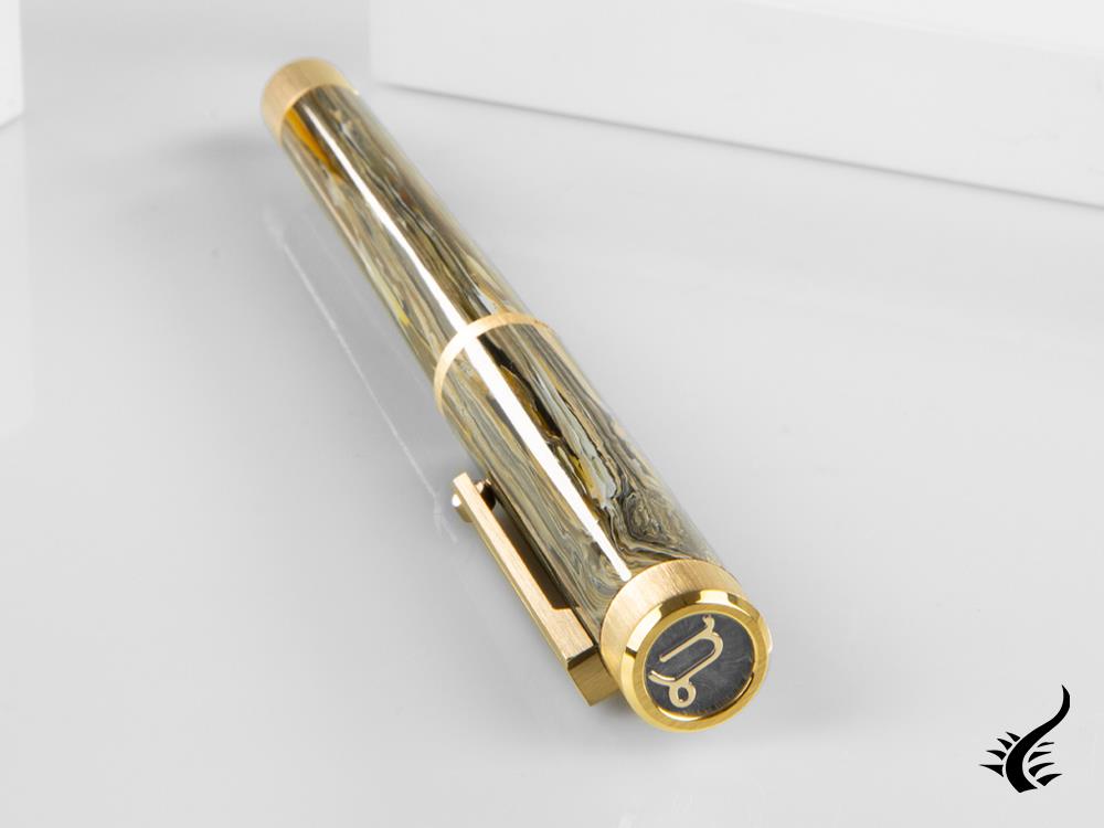 Stylo roller Montegrappa Zero Zodiac Capricorne, Montegrappite, ISZEZRIY-M3