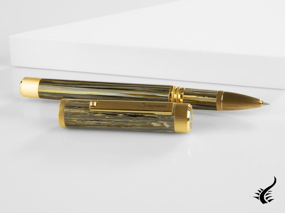 Stylo roller Montegrappa Zero Zodiac Capricorne, Montegrappite, ISZEZRIY-M3