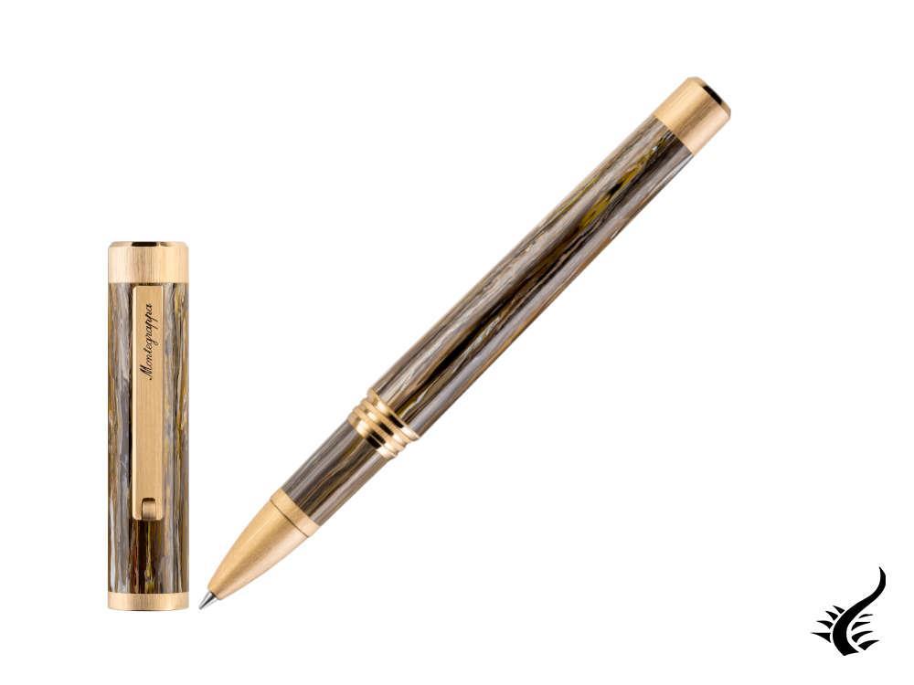 Stylo roller Montegrappa Zero Zodiac Capricorne, Montegrappite, ISZEZRIY-M3