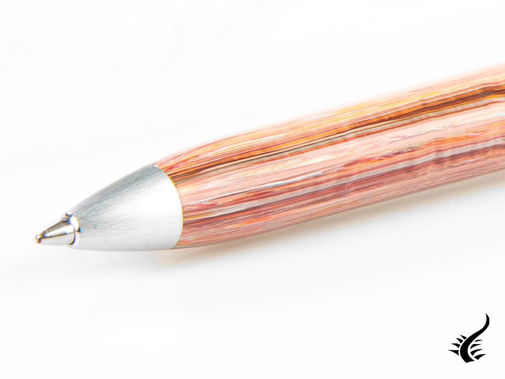 Montegrappa Zero Zodiac Pisces Ballpoint pen, Pink, Stainless Steel, ISZEZBIP-S2