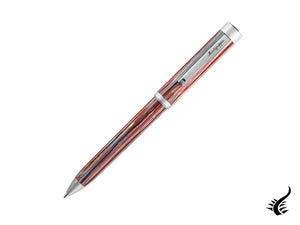 Stylo à bille Montegrappa Zero Zodiac Poissons, rose, acier inoxydable, ISZEZBIP-S2