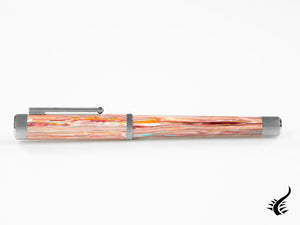 Stylo plume Montegrappa Zero Zodiac Poissons, acier, ISZEZ-IP-S2