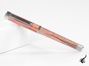 Montegrappa Zero Zodiac Pisces Rollerball pen, Pink, Steel, ISZEZRIP-S2